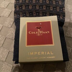 Cole Haan Imperial Black and Brown Socks